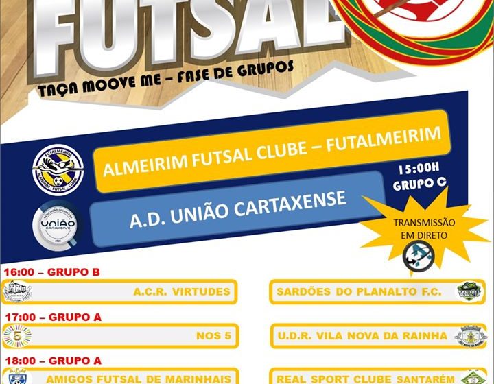 Fazendas de Almeirim recebe Taça de Futsal Amador