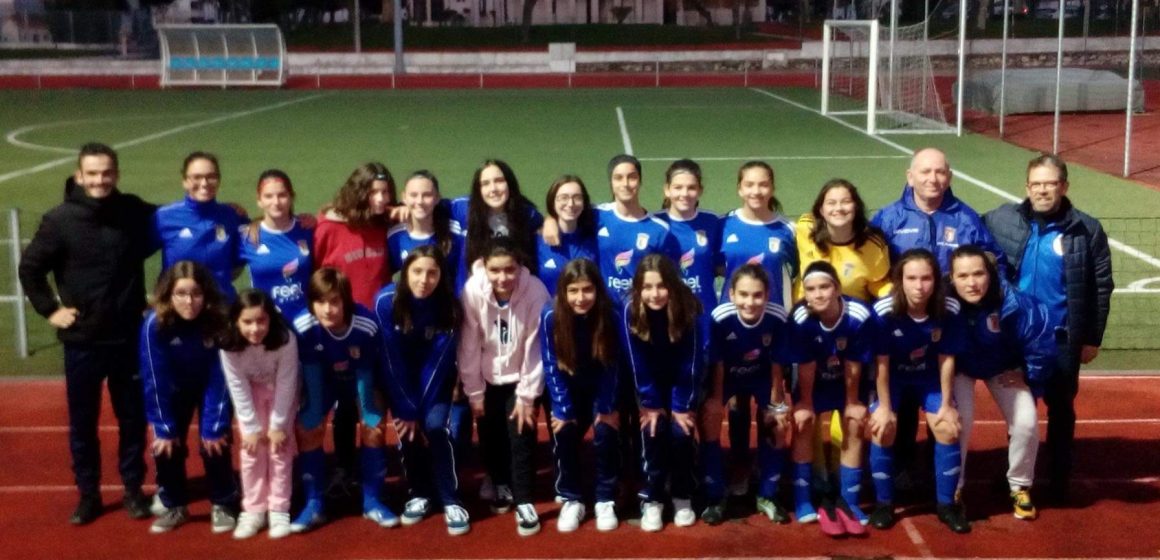 U. Almeirim joga título em Iniciadas de femininos em futebol 7