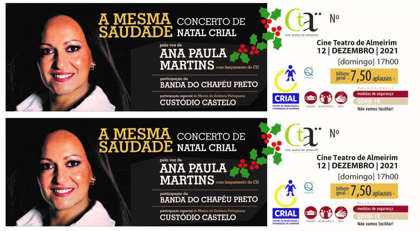 CRIAL: Concerto de Natal no dia 12