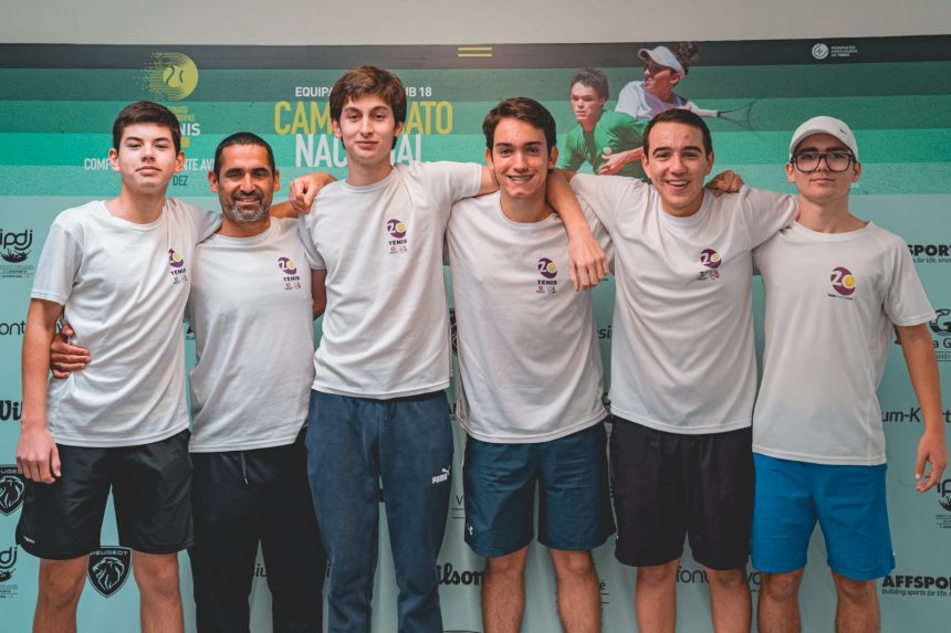 Histórico: Equipa de juniores do Ténis Almeirim é uma das quatro melhores do país