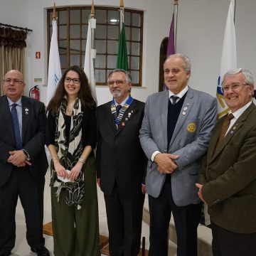 Rotary Club de Almeirim recebe visita oficial do Governador Paulo Martins