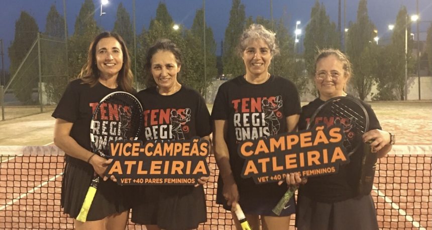 Tenistas de Almeirim conquistam títulos no Campeonato Individual de Veteranos da ATLEI