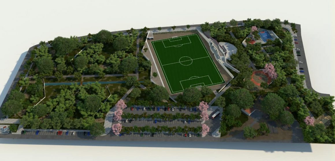 Câmara inicia construção de parque e campo de futebol em Benfica do Ribatejo