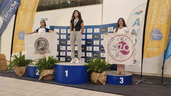 Almeirinense conquista pódio no campeonato nacional de natação artística