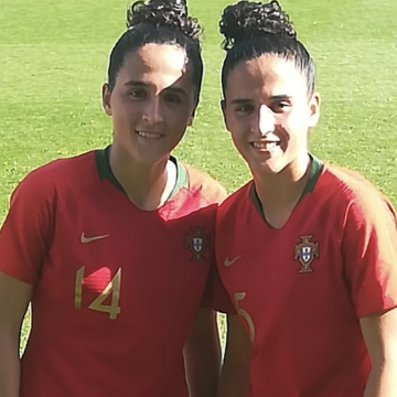 Histórico: Matilde e Madalena Costa fazem estreia na seleção nacional