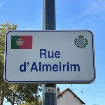 Almeirim tem nome de rua em França