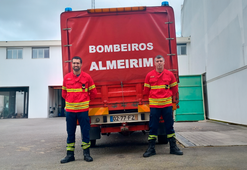 Bombeiros de Almeirim participam em exercício conjunto de resposta a catástrofes