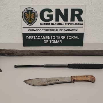 Detido por posse de arma proibida