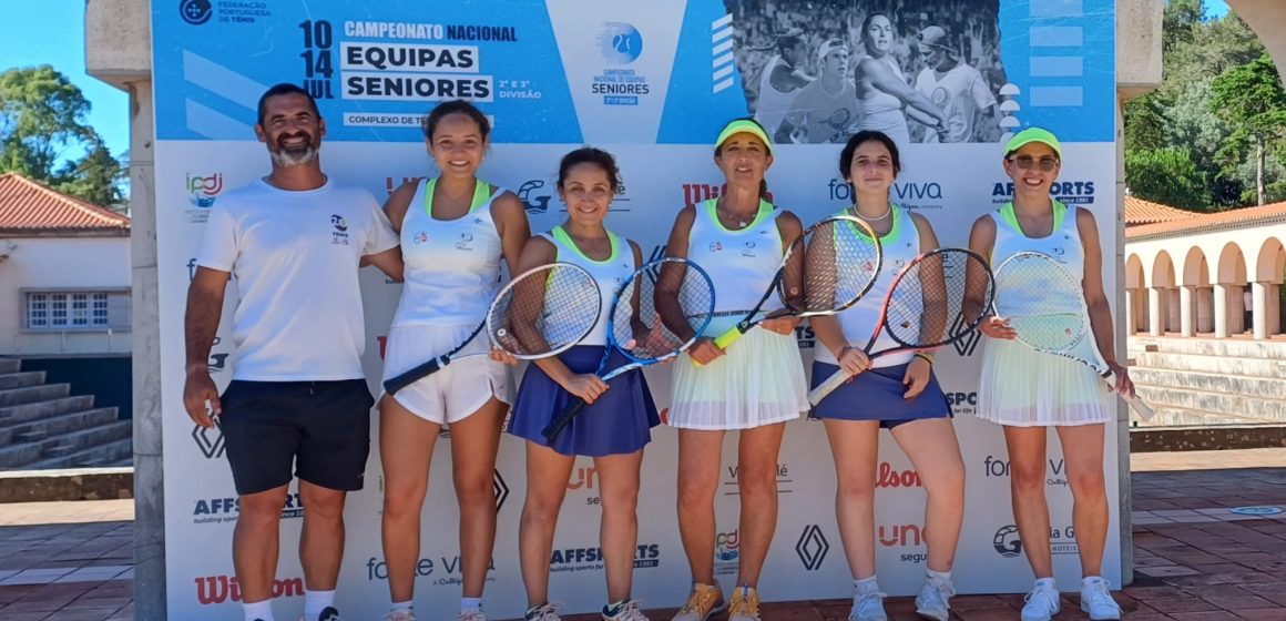 Ténis: Equipa feminina no Campeonato Nacional absoluto