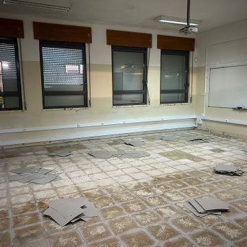 Obras na Escola Febo Moniz continuam