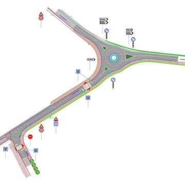 Câmara de Almeirim avança com a construção de rotunda nos Cortiçóis