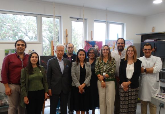 Governador do Rotary Internacional visita a Unidade Local de Saúde da Lezíria