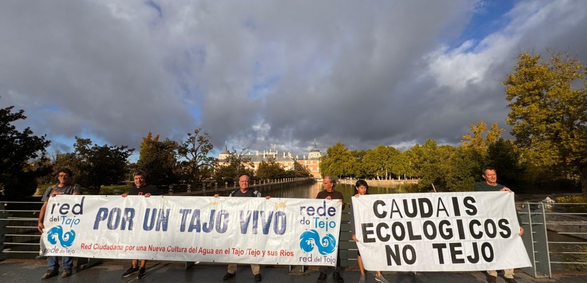 Protesto com Movimento proTEJO