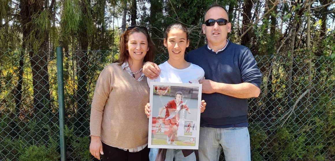 Jogadora de Almeirim ajuda seleção a fazer história
