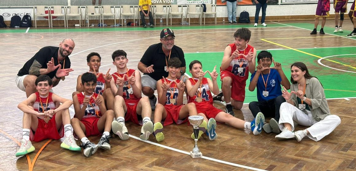 basquetebol sub14 campeões Basquetebol: Almeirim tem novos campeões